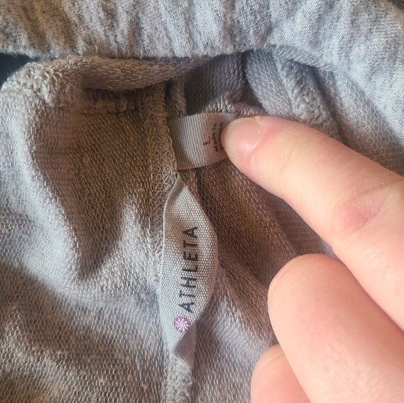Athleta heathered gray hoodie - Picture 2 of 5
